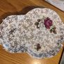 Rare find Vintage Old Foley Staffordshire England Tea and Cake Plate James Kent Made in England As Wall Hanging Plate. Image 2