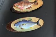 Retro Fish plaques