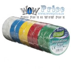 40233 PVC 10 Rolls Electrical Insulating Tape 19MM X 20MTR