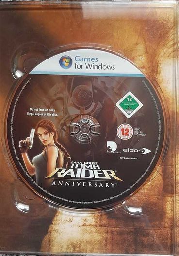 Tomb Raider Anniversary Collector's Edition PC DVD 3-Disc Set Complete