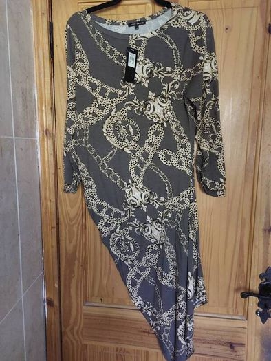 River Island asymmetrical maxi dress (free postage)