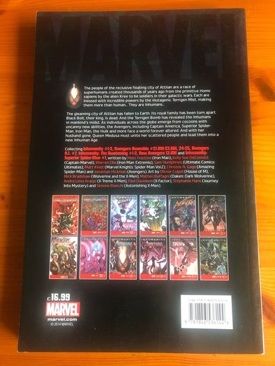 Comic: 'Inhumanity' by Marvel