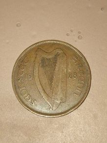 1928 irish PENNY