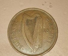 1928 irish PENNY