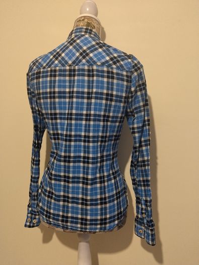 Zara Blue Check Shirt
