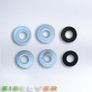 Green plastic eyelets  12mm - pack of 10 Image 3