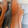Ted Baker Mens Brown Leather Dress Shoes Image 4