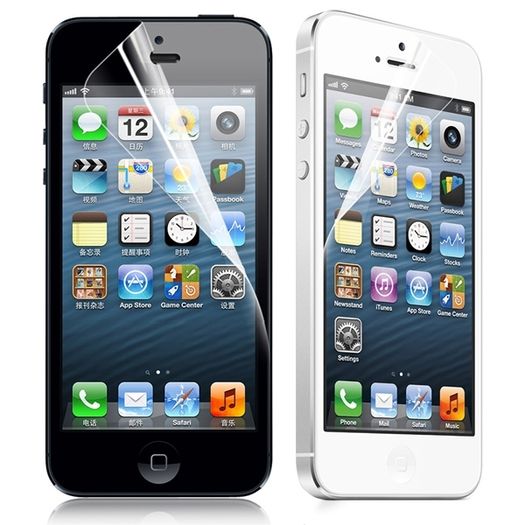 10x New Front Screen Protector for iPhone 5 5S + 10x LCD Cloth #337