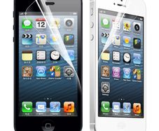 10x New Front Screen Protector for iPhone 5 5S + 10x LCD Cloth #337