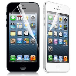 10x New Front Screen Protector for iPhone 5 5S + 10x LCD Cloth #337