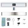 Shower Drain 2-in-1 with 360 Siphon silver 60 cm Image 2