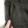 Black Wide Leg Trousers Image 4