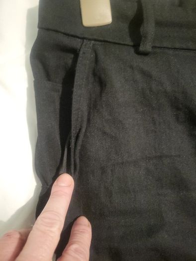 Black Wide Leg Trousers