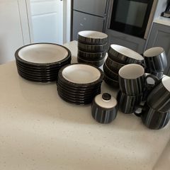 Pending Collection Denby Jet Stripe set