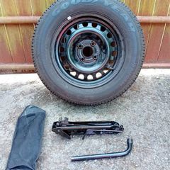 2007 opel corsa D spare wheel