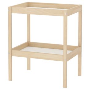 Changing table, beech