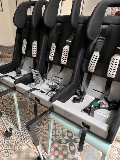 Multimac Superclub 3 seater car seat system