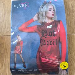 Sexy Fever hot devil girl witch costume womens dress