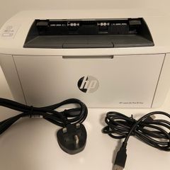 HP LaserJet Pro M15w Compact Laser Printer + BRAND NEW Sealed Toner