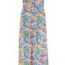 Sugarhill maxi dress button down front , tie back Image 3