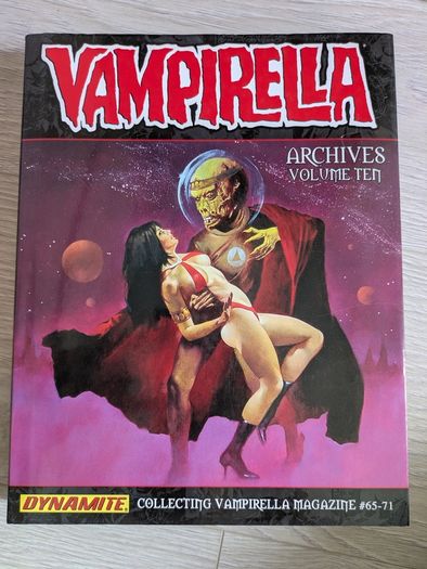 Complete Vampirella Archives 15 Volume Hardcover Comic Book Set, Omnibus Library edition