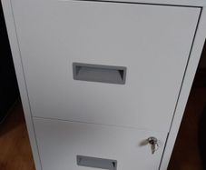 2 drawer filing cabinet. In perfect condition. Locks work2 drawer filing cabinet. In perfect condition. Locks work
