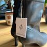 Stradivarius Black Ankle Sock Boots Image 5