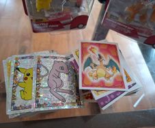 Random Lot of 10 Merlin Pokemon Stickers from 1999