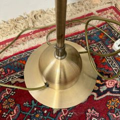 Brass reading light