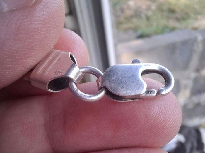 Mens Sterling Silver Cuban Chain Bracelet