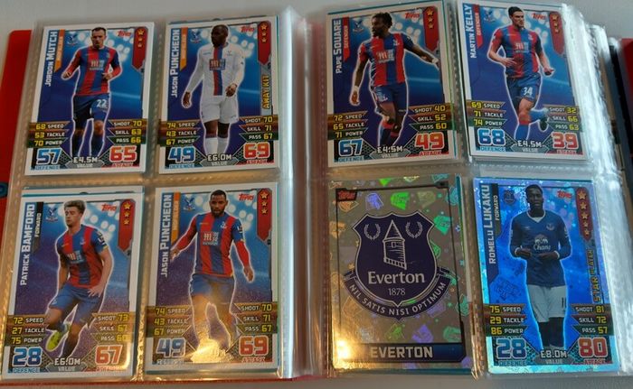 Match Attax 15/16 in Binder.  (Other seasons also)