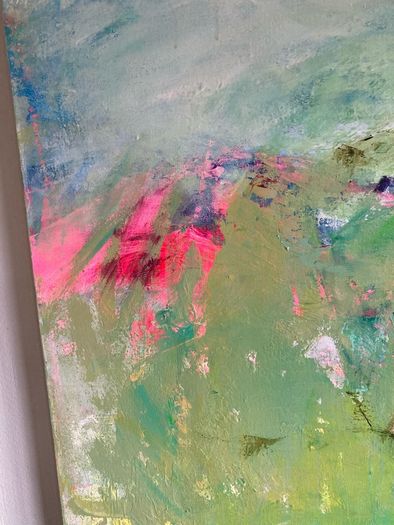 LARGE ORIGINAL ART Original Abstract Landscape