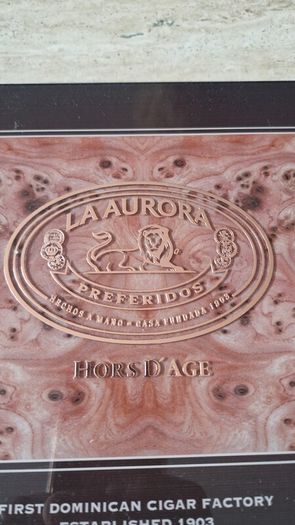 cigar box La Aurora Preferidos Hors D'Age 2020