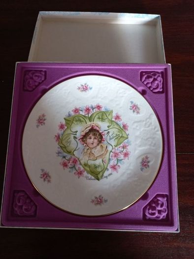 Valentines Present Vintage Royal Doulton St. Valentine Plates