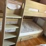 Orion Bunk Bed with Oak Effect, Shelves & Storage Drawer Image 4