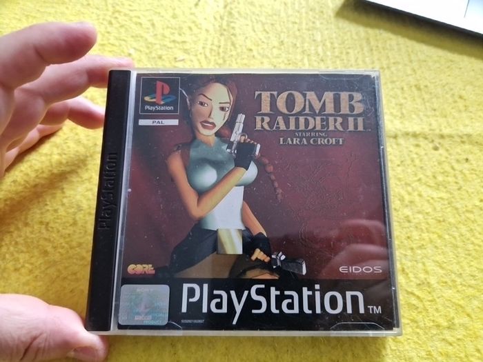 Tomb Raider II Lara Croft PlayStation1 Ps1 PlayStation2 Ps2 Games Original