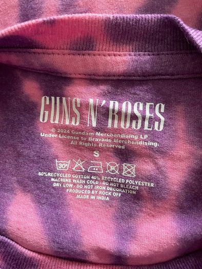 Guns N' Roses 'Use Your Illusion' Tie-Dye T-Shirt Size S
