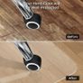 Protective plastic floor mat for office chair Image 8