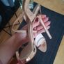 Brand new Public Desire pair of gold sandals Image 5