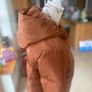 Jessica Graff  Rust Puffa Coat Image 3