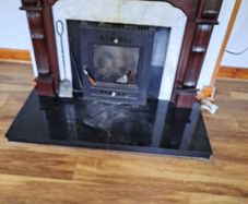 Mahogany Fireplace