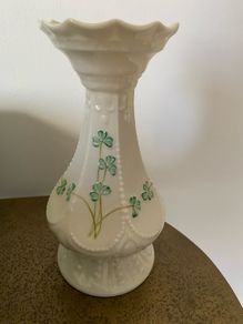 Belleek vase