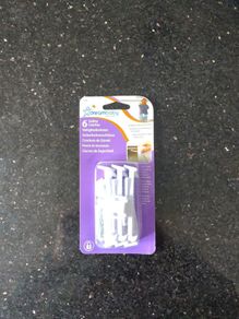 cabinet door safety catch