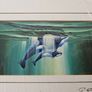 Painting by R. Bishop in Carboard frame Image 3