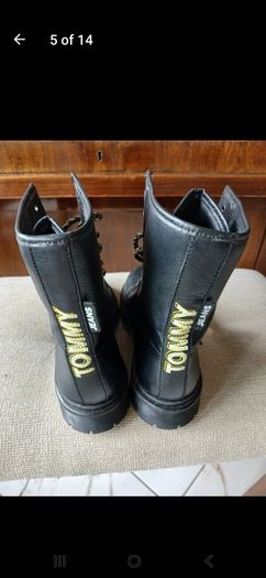 Tommy Jeans leather boots  Excellent condition