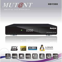Mutant HD1500 2 x DVB-S/S2 H.265 HEVC Linux Enigma2 Digital Receiver