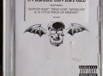 Avenged Sevenfold - Avenged Sevenfold CD (2007) Heavy Metal Hype Sticker EX+