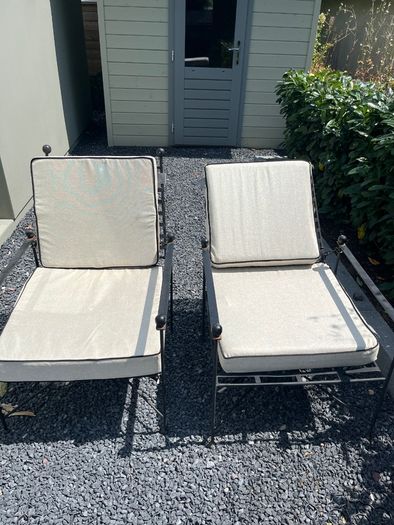 Cast iron garden furniture
