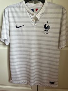 RUGBY JERSEY NIKE Authentic FFF French Rugby Federation Excellent condition. Size small / medium adult