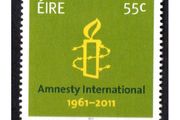 2011 Ireland 50th Anniversary of Amnesty International Commemorative Stamp Mint Never Hinged (MNH)
